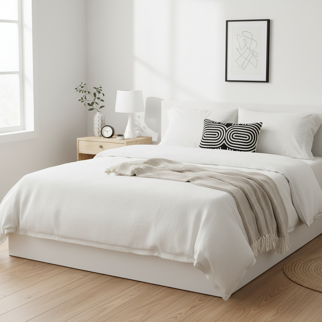 Bosie Ozella Black And White Cushion