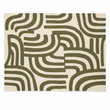 Bosie Ozella Natural And Green Throw