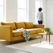 Bosie Ozella Natural And Green Throw