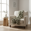 Bosie Ozella Natural And Green Throw