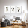 Botanical Print Set | Set of 3 wall art prints