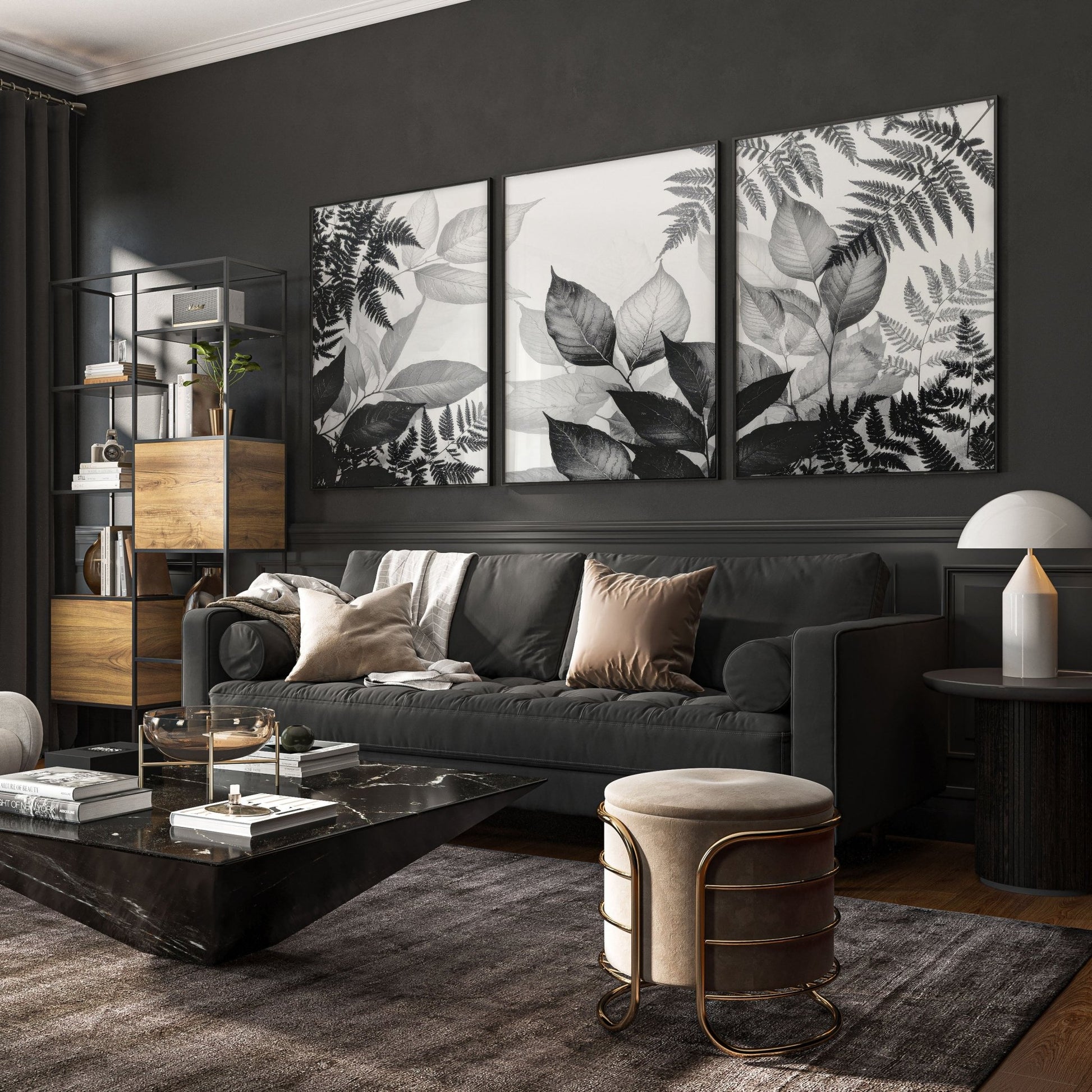 Botanical Wall Art | Set of 3 Botanical Wall art Prints