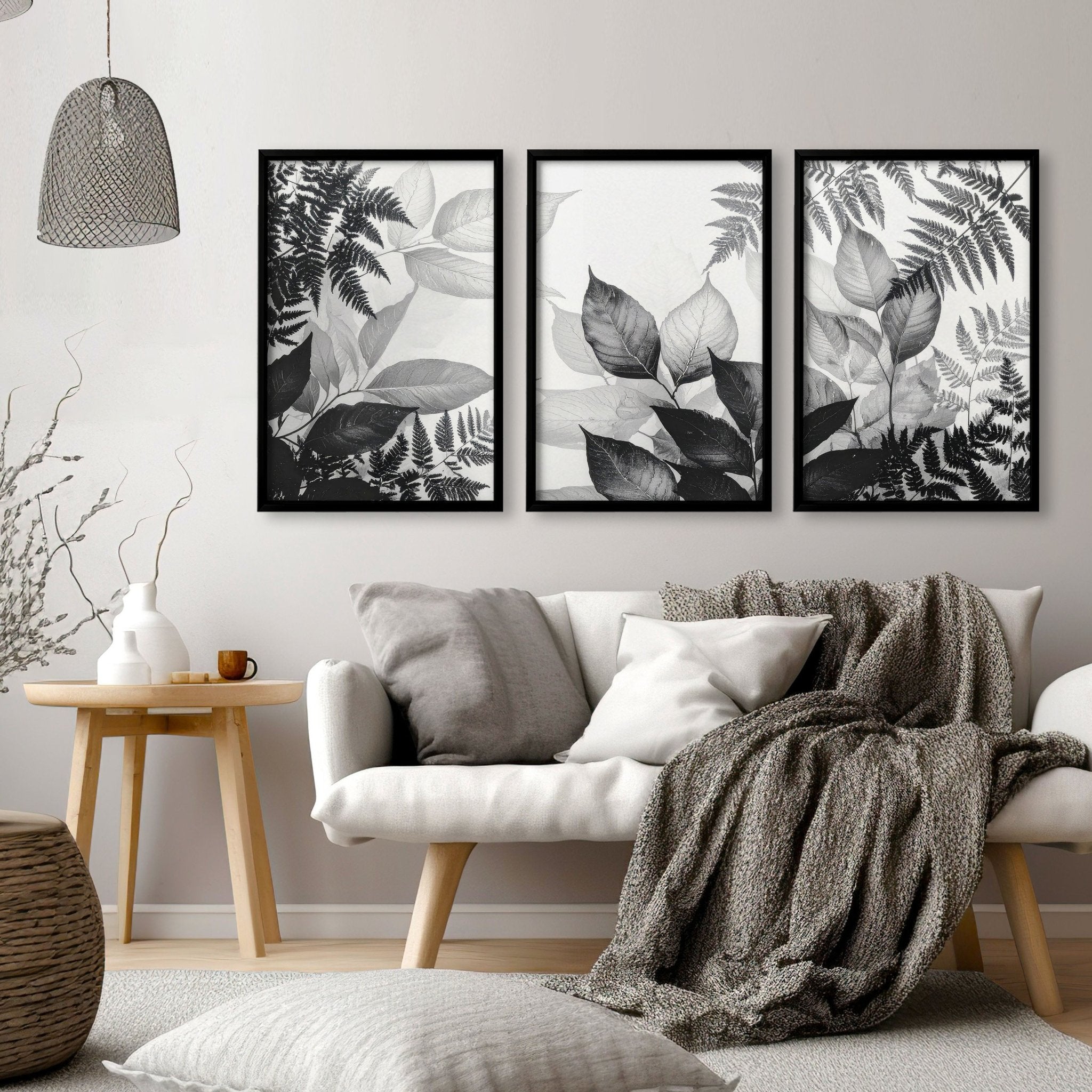 Botanical Wall Art | Set of 3 Botanical Wall art Prints