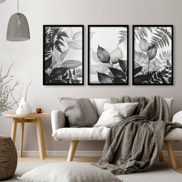 Botanical Wall Art | Set of 3 Botanical Wall art Prints