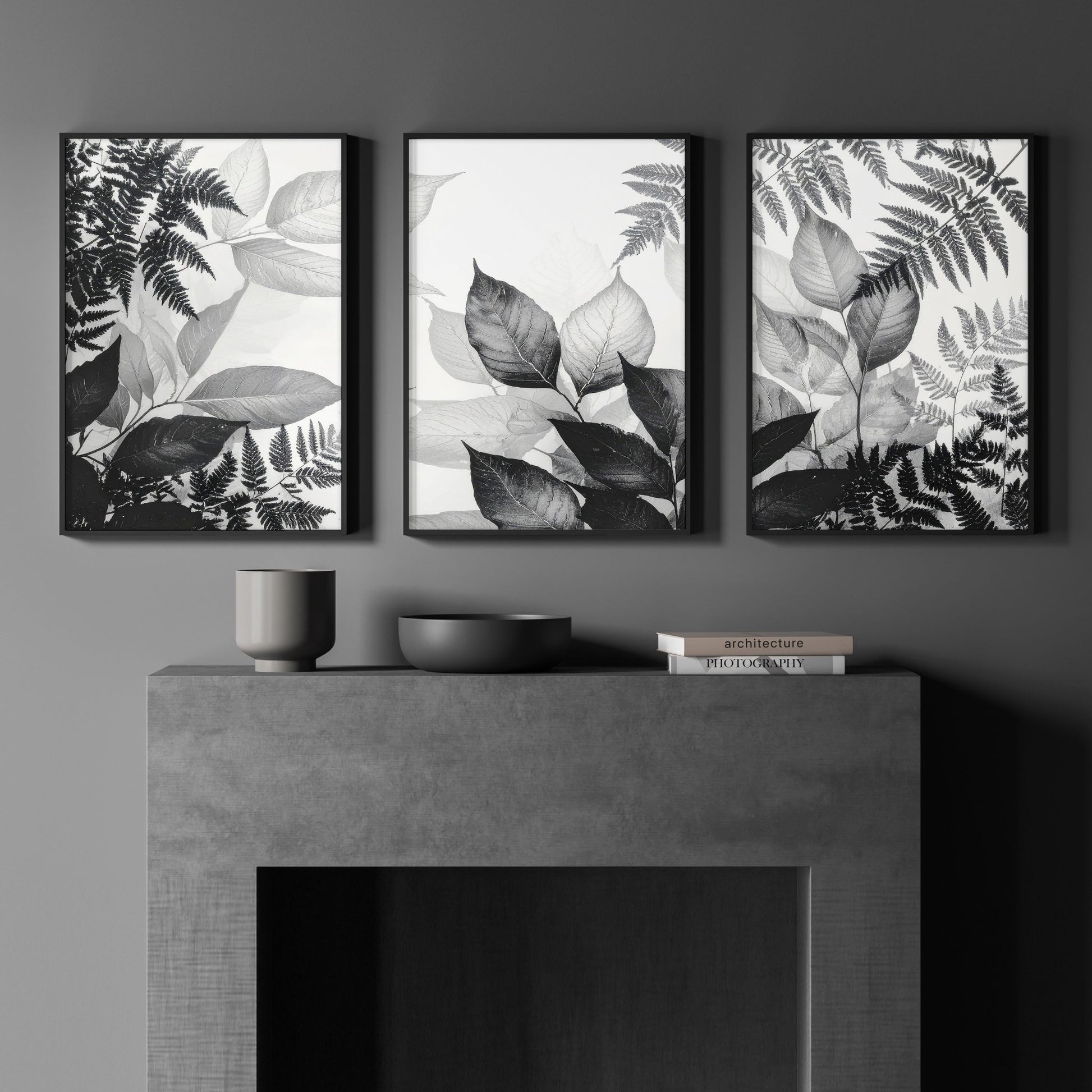 Botanical Wall Art | Set of 3 Botanical Wall art Prints
