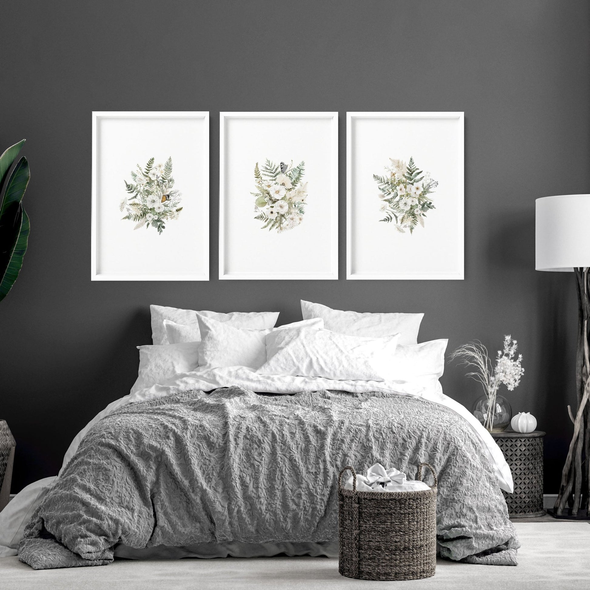 Botanicals Posters | Set of 3 wall art prints