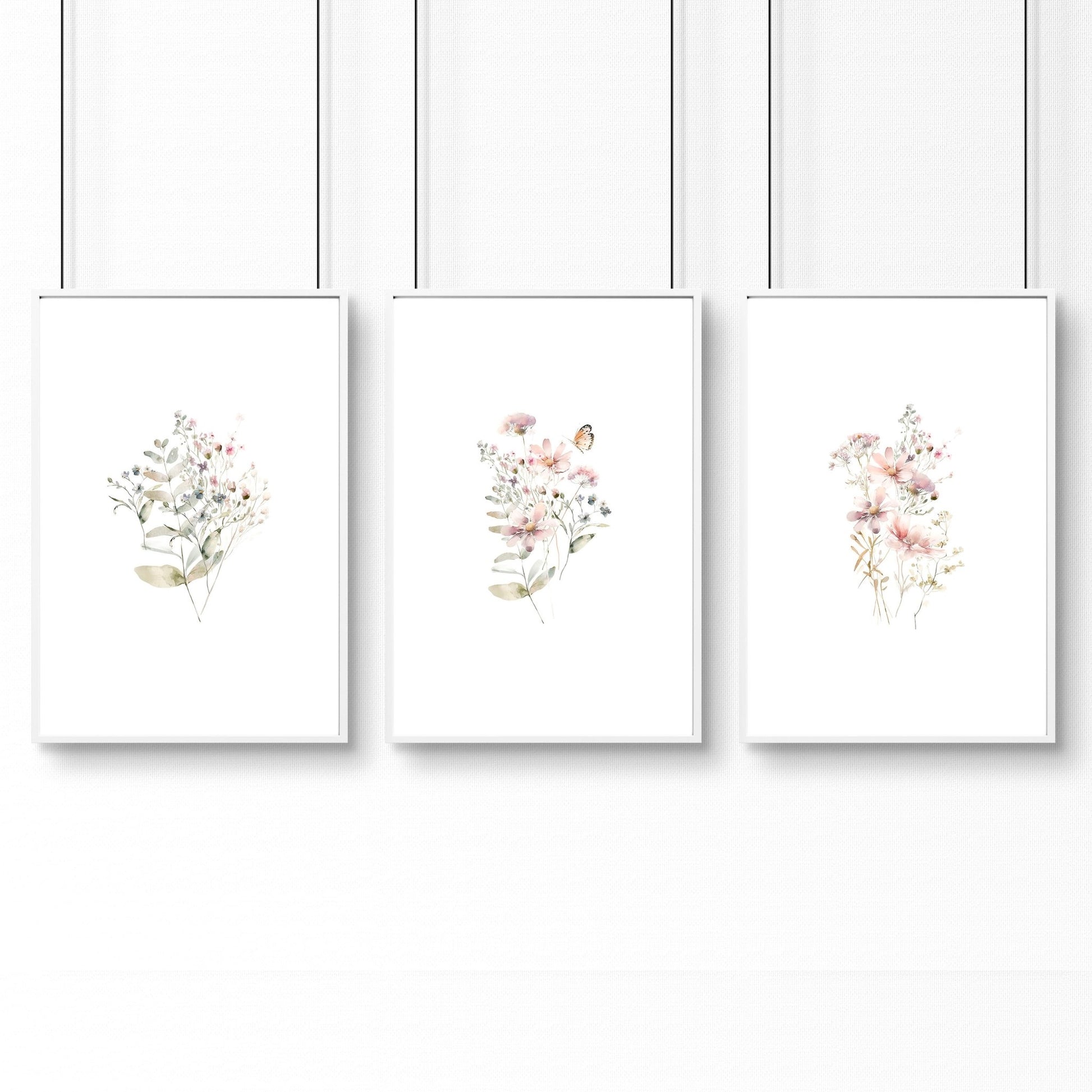 Botanicals Wal Art | Set of 3 wall art prints