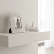 Bowerbird 5X7 Silver Etched Photo Frame