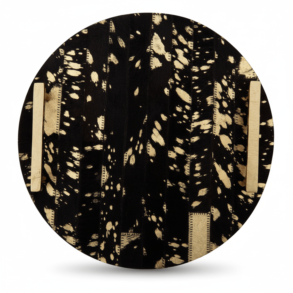 Bowerbird Cowhide Tray