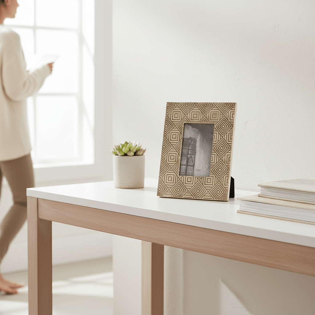 Bowerbird Tribal 4X6 Photo Frame