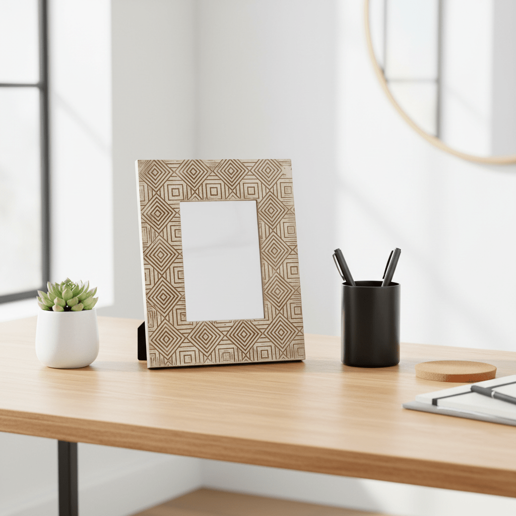 Bowerbird Tribal 5X7 Photo Frame
