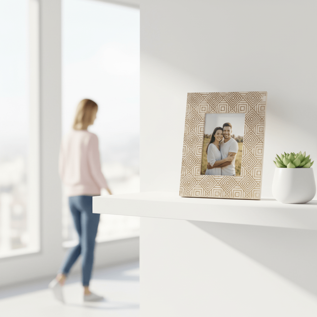 Bowerbird Tribal 5X7 Photo Frame