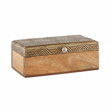 Bowerbird Tribal Small Trinket Box