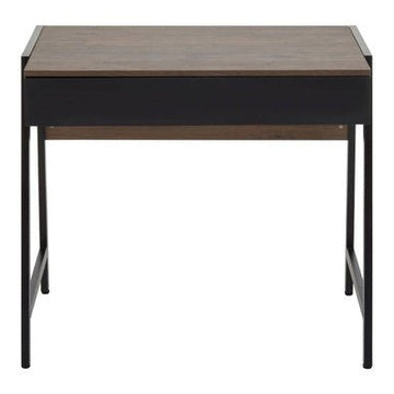 Bradbury Dark Oak Veneer Desk