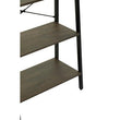 Bradbury Five Tier Dark Oak Veneer Ladder Shelf Unit