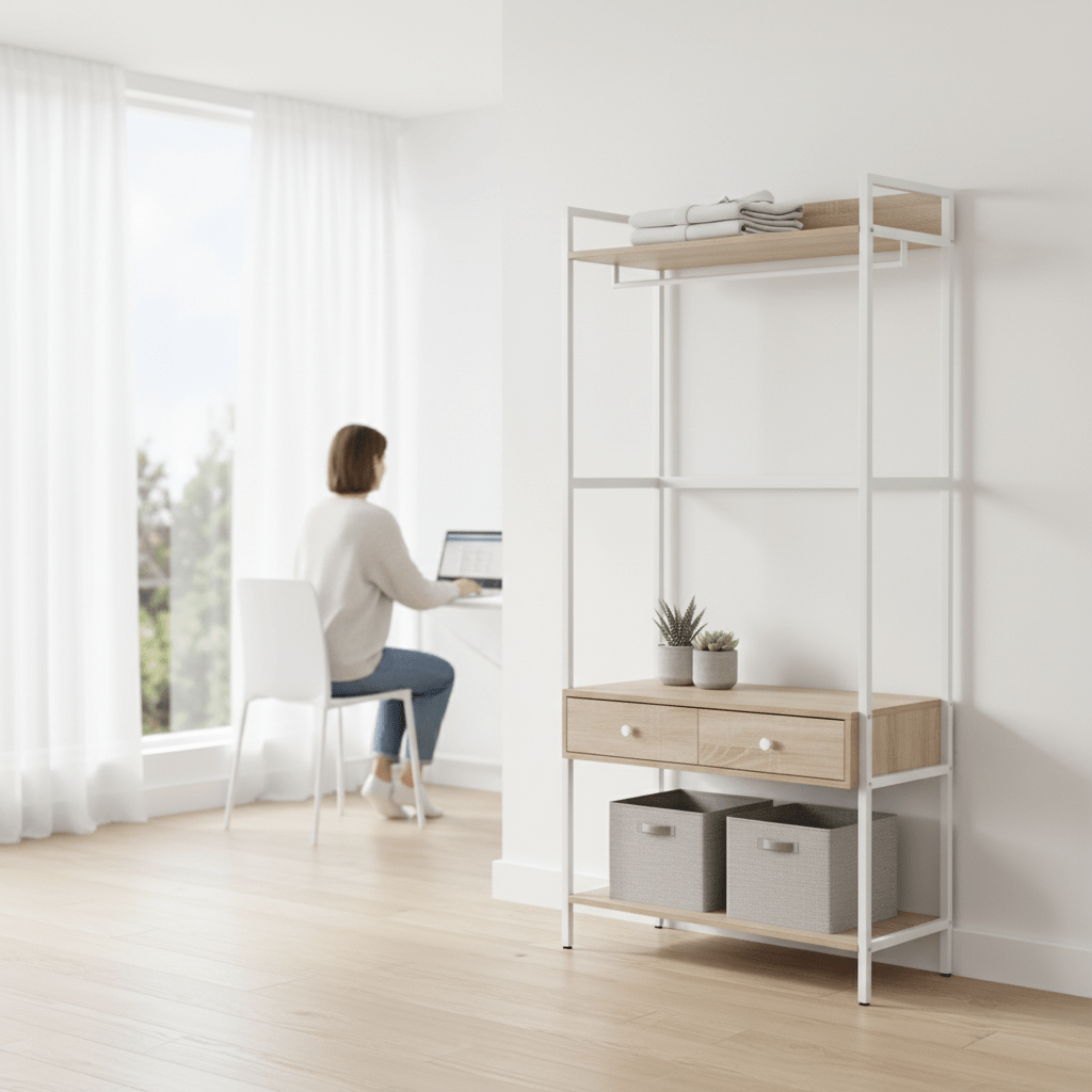 Bradbury Natural Oak Storage Unit