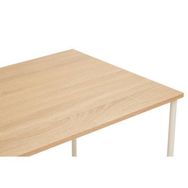 Bradbury Natural Oak Veneer Desk With Drawers