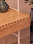 Bradbury Natural Oak Veneer Effect Desk