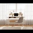 Bradbury Natural Oak Veneer Desk With Drawers