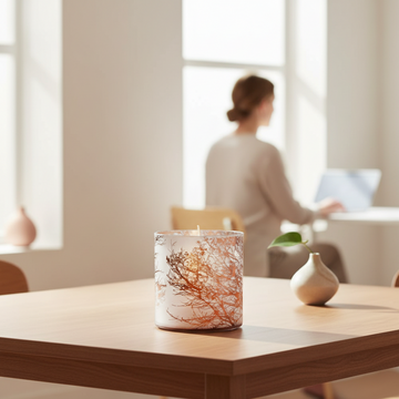 Branch Large Glass Hurricane Candle Holder