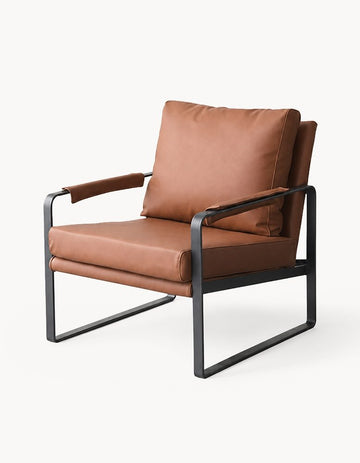 Classic TR58 Armchair, Brown/ Black