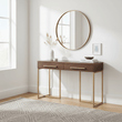 Brando Brown Console Table