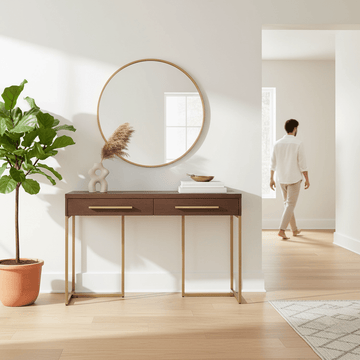 Brando Brown Console Table