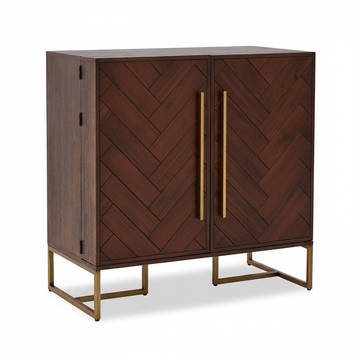 Brando Brown Drinks Cabinet