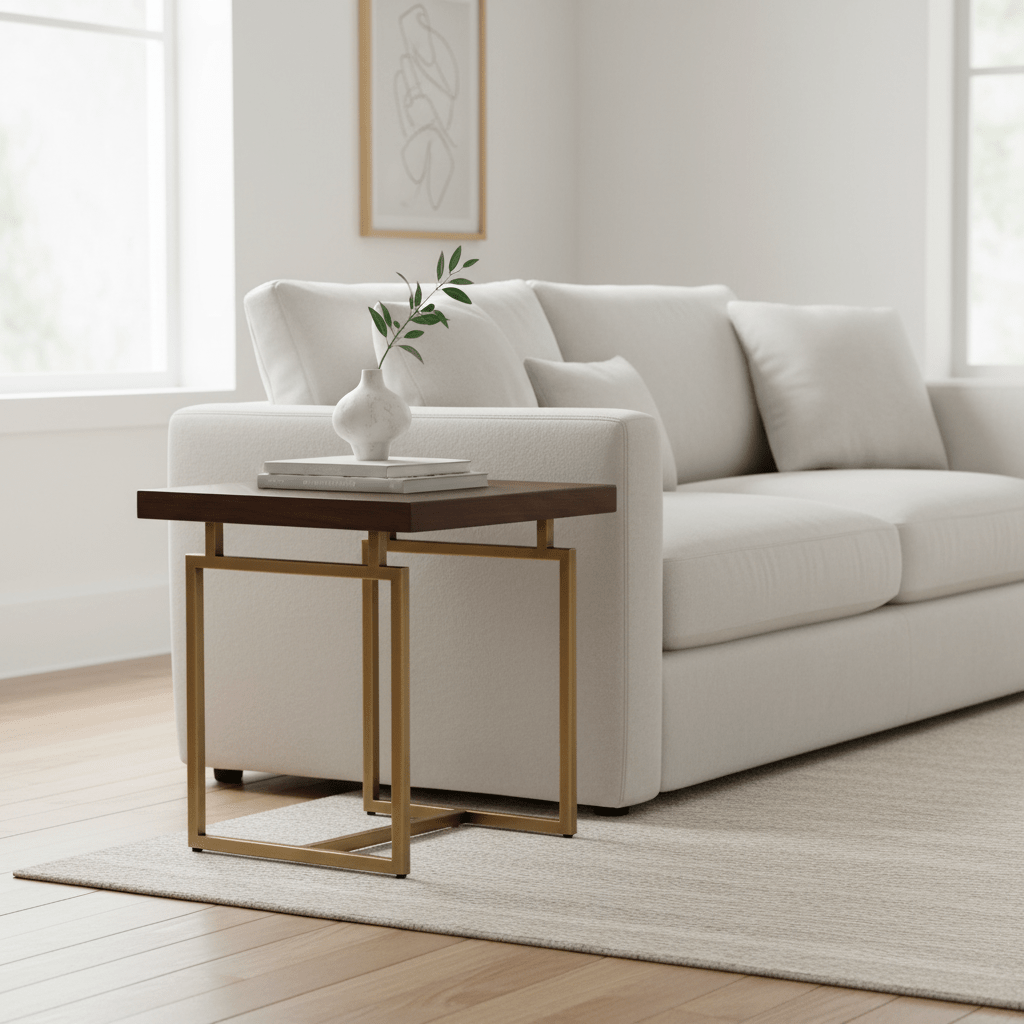 Brando Brown Side Table