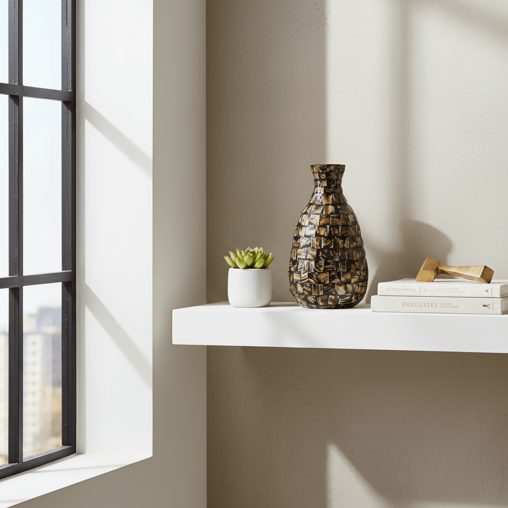 Branna Large Shell Vase