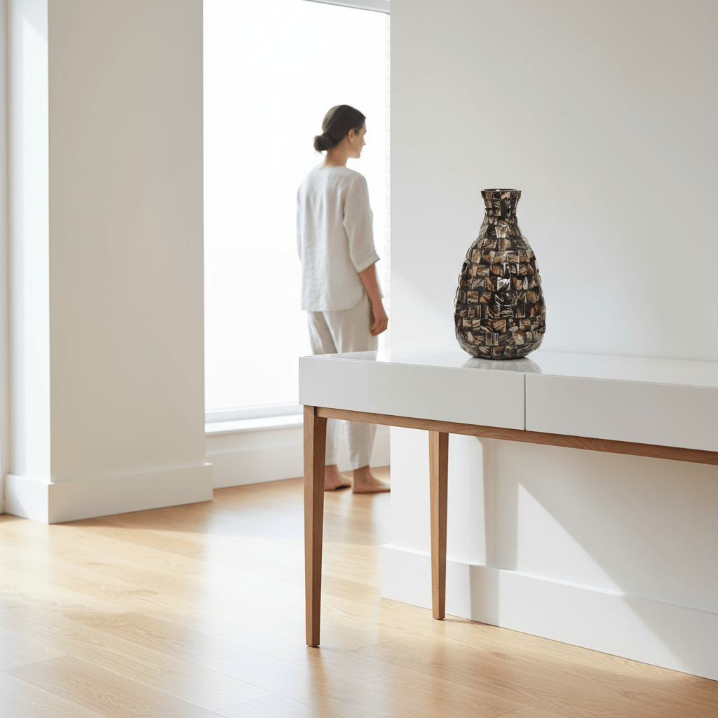 Branna Large Shell Vase