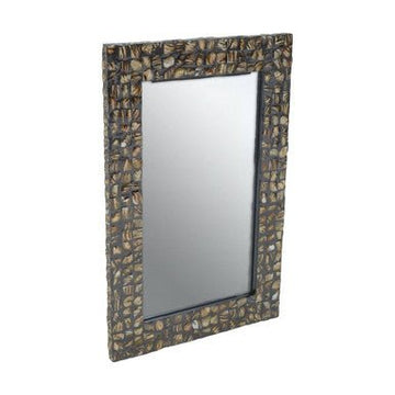 Branna Mother Of Pearl Rectangular Wall Mirror