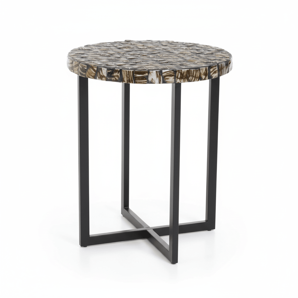 Branna Round Side Table