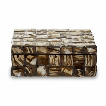 Branna Small Natural Shell Detail Box