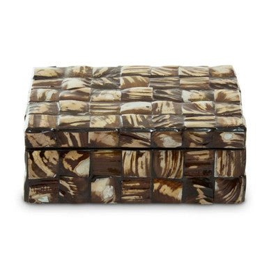 Branna Small Natural Shell Detail Box