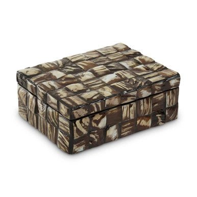 Branna Small Natural Shell Detail Box