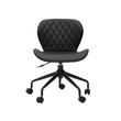 Brent Black Armless Home Office Chair