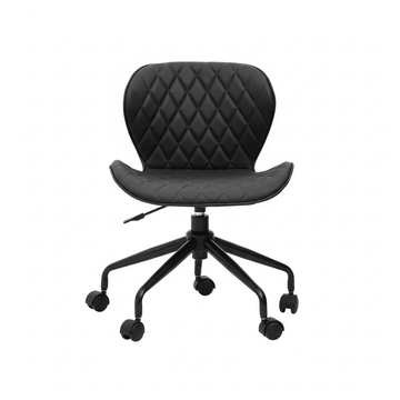 Brent Black Armless Home Office Chair