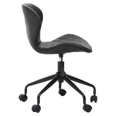 Brent Black Armless Home Office Chair