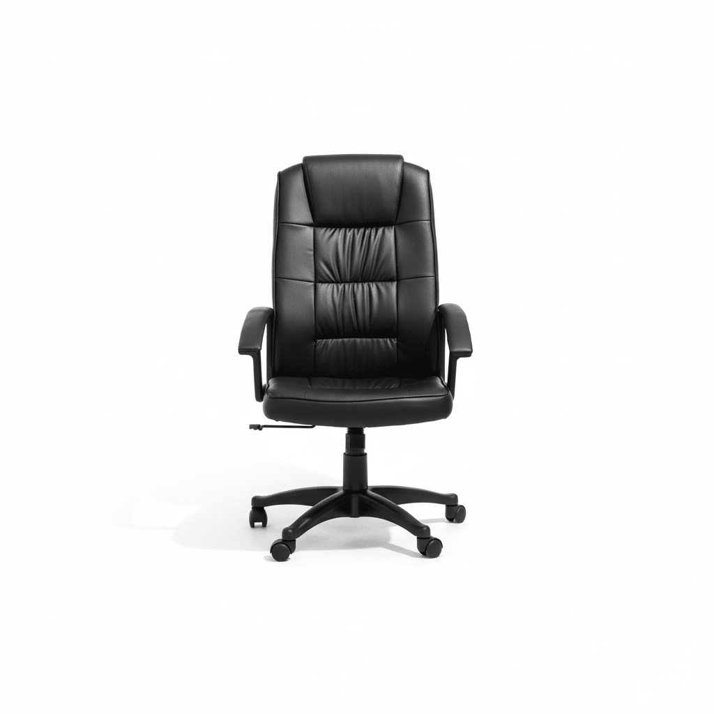 Brent Black Home Office Chair