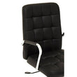 Brent Black Tufted Home office Chair