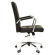 Brent Black Tufted Home office Chair