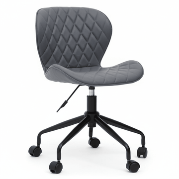 Brent Grey And Black Home Office Chair