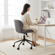 Brent Grey And Black Home Office Chair