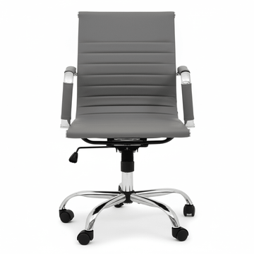 Brent Grey Low Back Home Office Chair