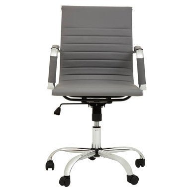Brent Grey Low Back Home Office Chair