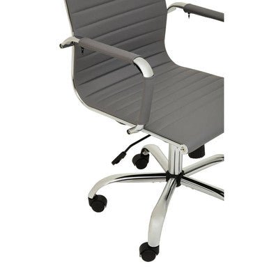 Brent Grey Low Back Home Office Chair
