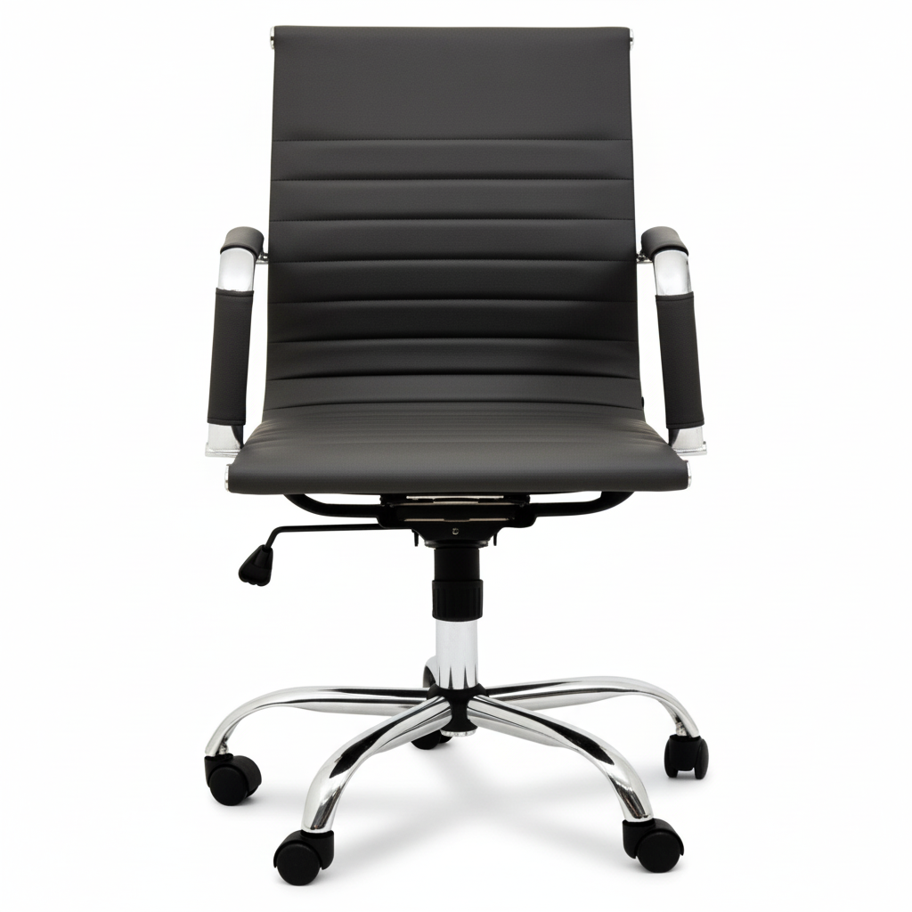 Brent Black Low Back Home Office Chair