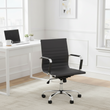 Brent Black Low Back Home Office Chair