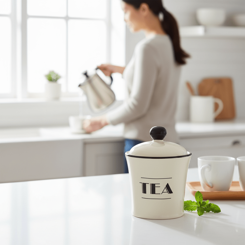 Broadway Tea Canister